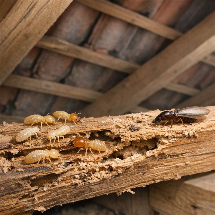 Pourquoi les termites mangent-ils le bois de charpente ? | Guide SEO