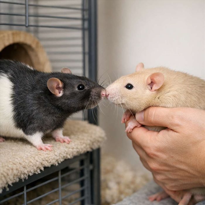 Comment présenter deux rats domestiques sans bagarre ? | Guide pratique