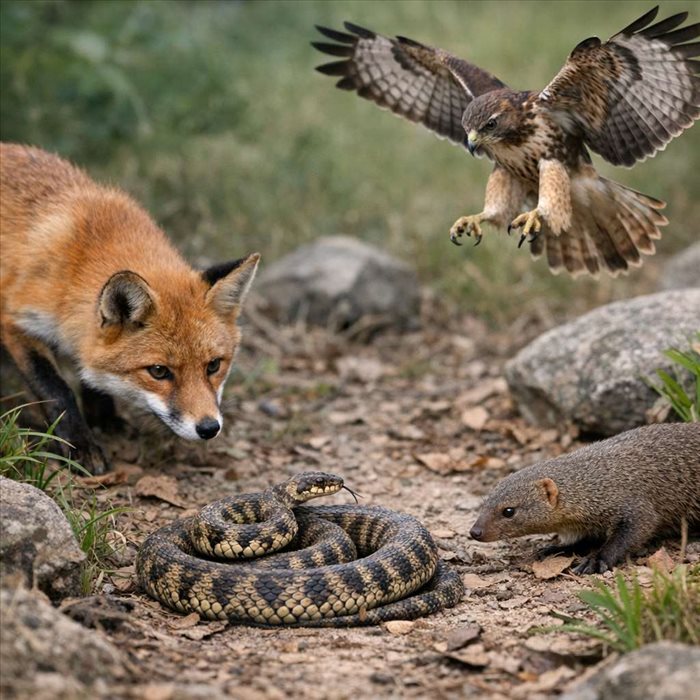 Quels sont les prédateurs naturels des serpents ?