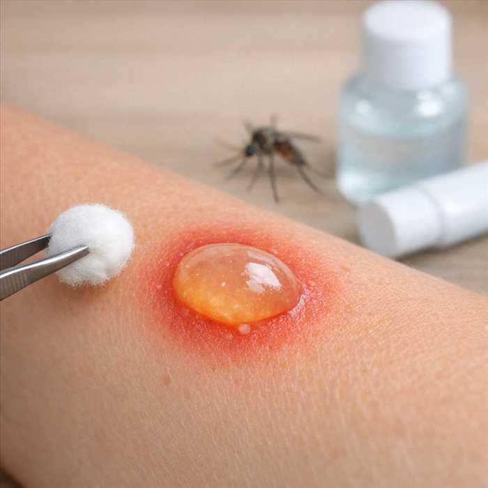 Piqûre d’insecte avec cloque : que faire et quand consulter ?