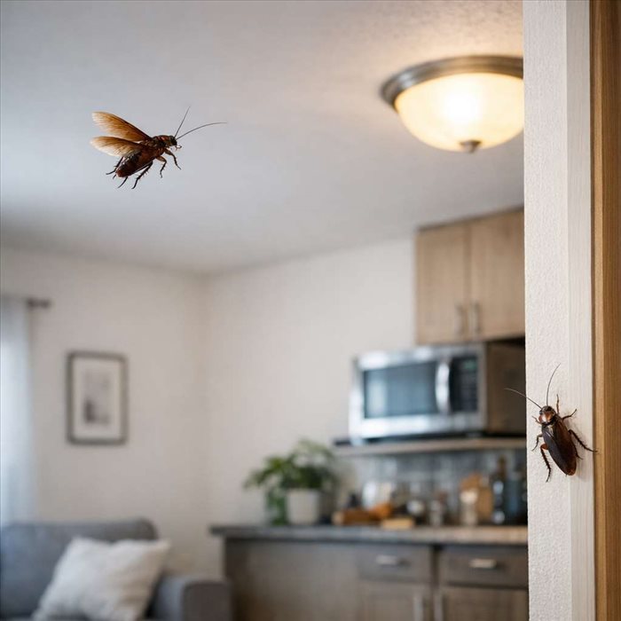 Les cafards volent-ils vraiment dans les appartements ? Guide complet 