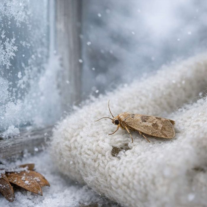 Comment les mites survivent-elles en hiver ? Guide complet