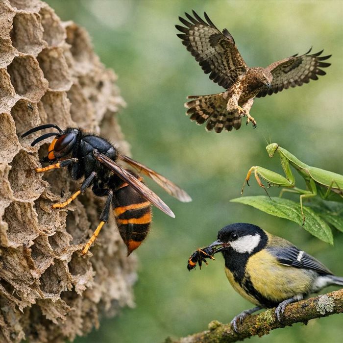 Prédateurs naturels du frelon asiatique : qui peut vraiment agir ?