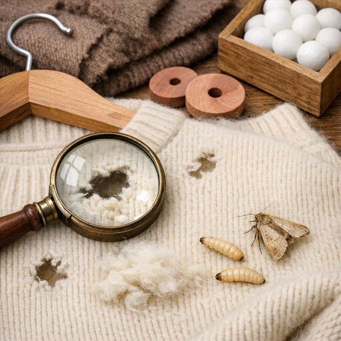 Pourquoi les mites mangent-elles la laine ? Causes et solutions
