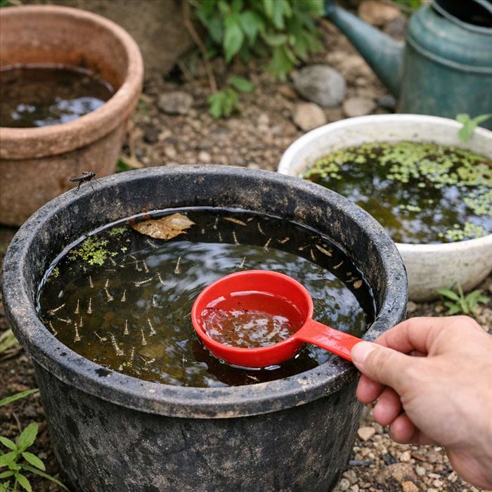 Éviter les larves de moustiques dans l’eau stagnante : guide complet