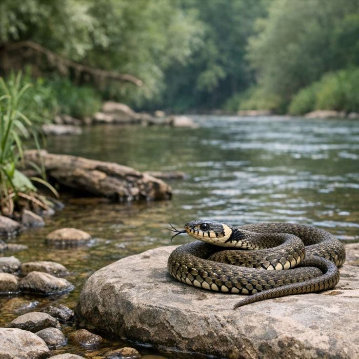Quels serpents vivent près des rivières ? Guide complet