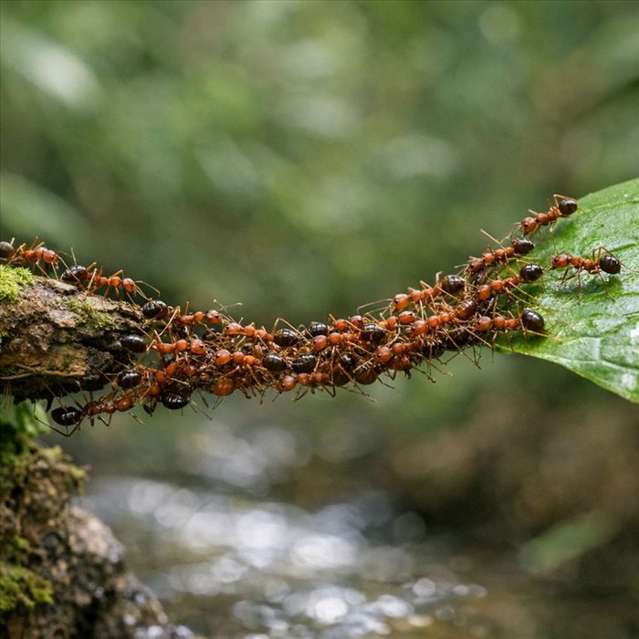 Comment les fourmis construisent-elles des ponts vivants ? | Guide SEO
