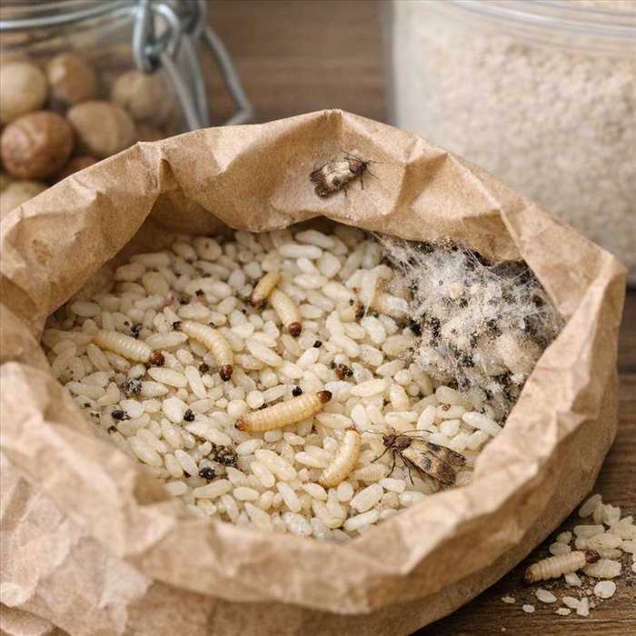 Larves de mites alimentaires : comprendre leur présence en cuisine