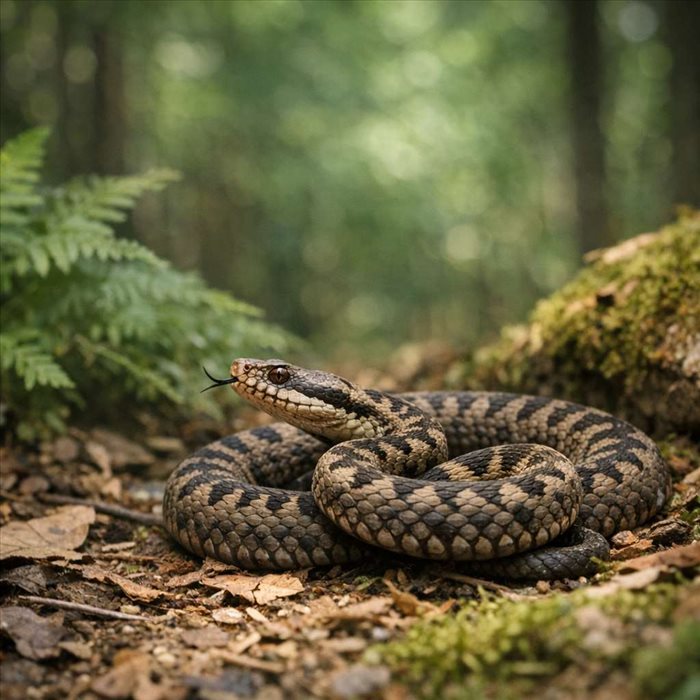 Quels serpents vivent dans les forêts françaises ?