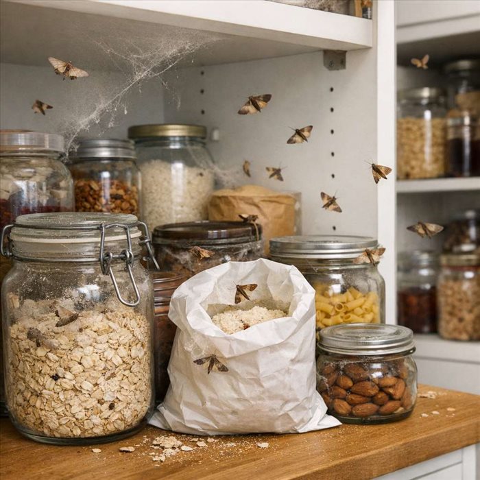 Pourquoi les mites alimentaires contaminent-elles plusieurs placards ?
