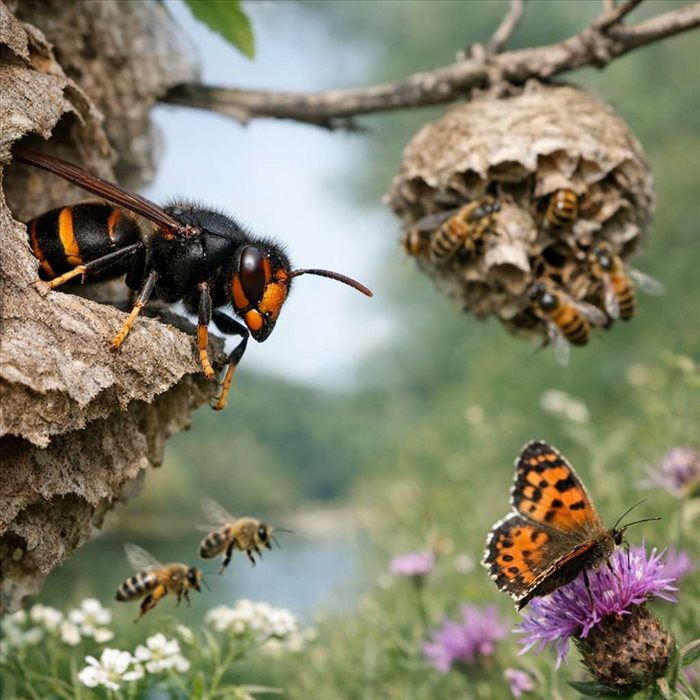 Frelon asiatique : quel impact sur la biodiversité locale ?
