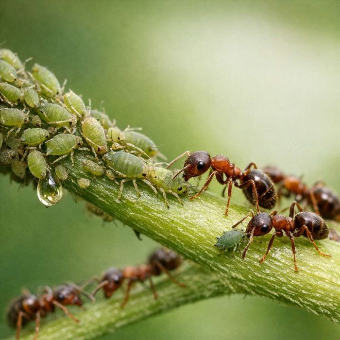 Pourquoi les fourmis protègent-elles les pucerons ? Explications et enjeux