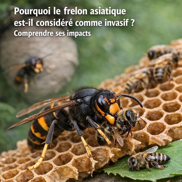 Pourquoi le frelon asiatique est-il invasif ? Comprendre ses impacts