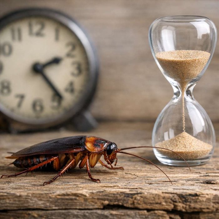 Durée de vie d’un cafard : combien de temps vit-il ?