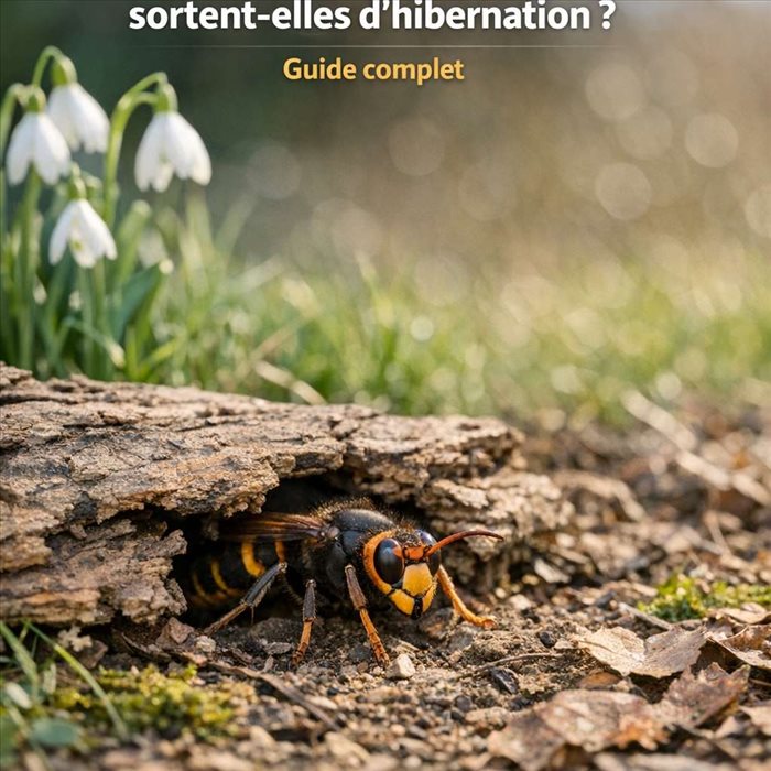 Quand les reines frelons asiatiques sortent-elles d’hibernation ?