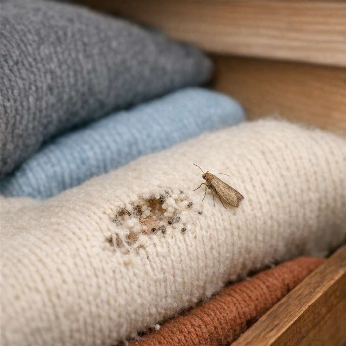 Qu’est-ce qu’une mite des vêtements ? Guide complet et signes