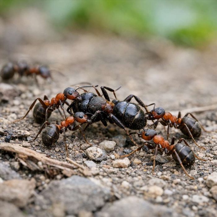 Pourquoi les fourmis transportent-elles les cadavres ? Comprendre ce comportement