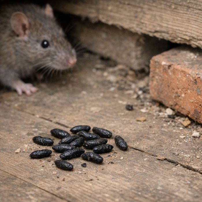 Crottes de rat : comment les reconnaître et agir vite