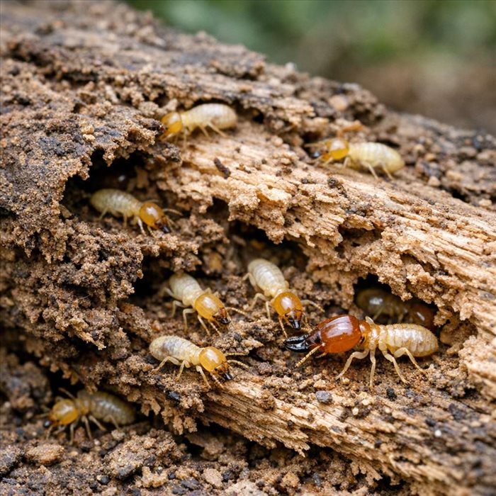Comment les termites décomposent le bois et enrichissent le sol 