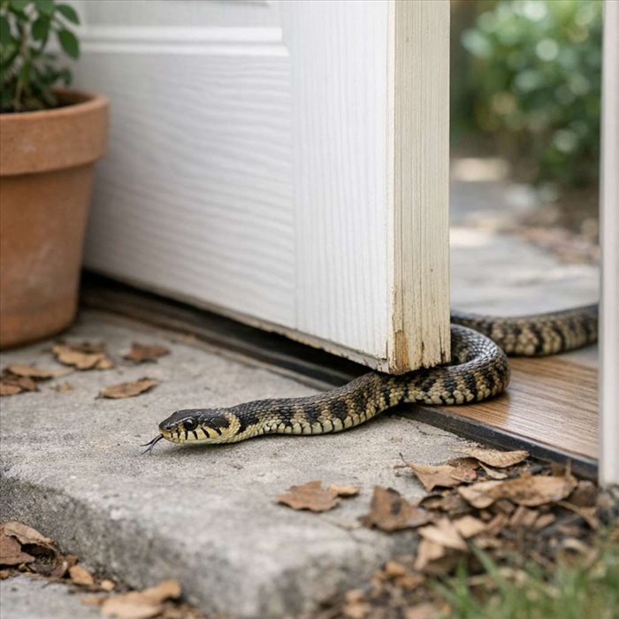 Pourquoi les serpents entrent-ils dans les habitations ? | Causes et solutions