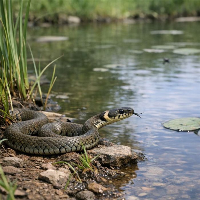 Pourquoi trouve-t-on des serpents près des points d'eau ?